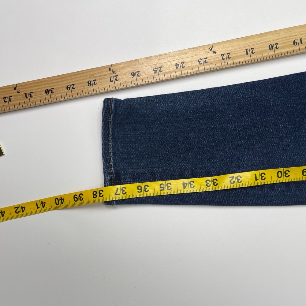Hudson Sz 26 Natalie Mid Rise Ankle Super Skinny Jeans - Picture 12 of 13